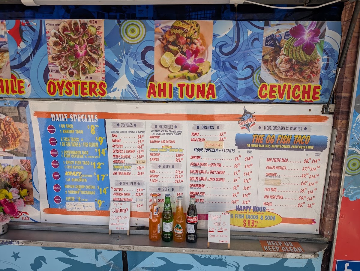 KIKOS PLACE SEAFOOD Menu 10