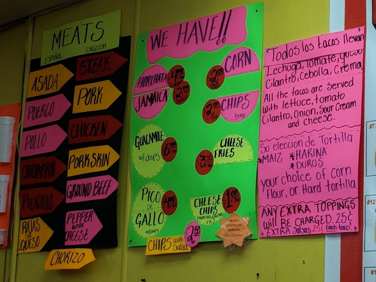 Fuerte Restaurant Menu 10