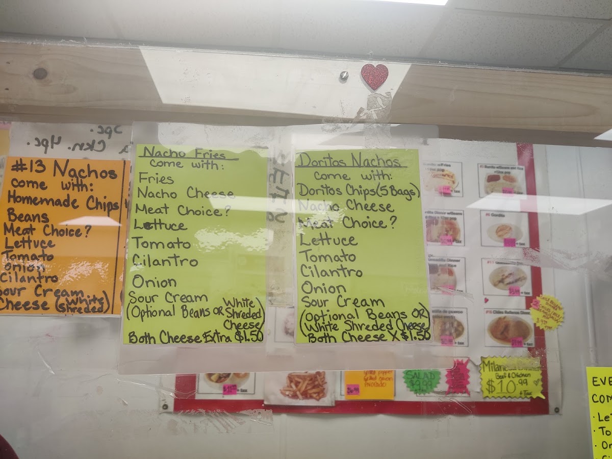 Fuerte Restaurant Menu 5