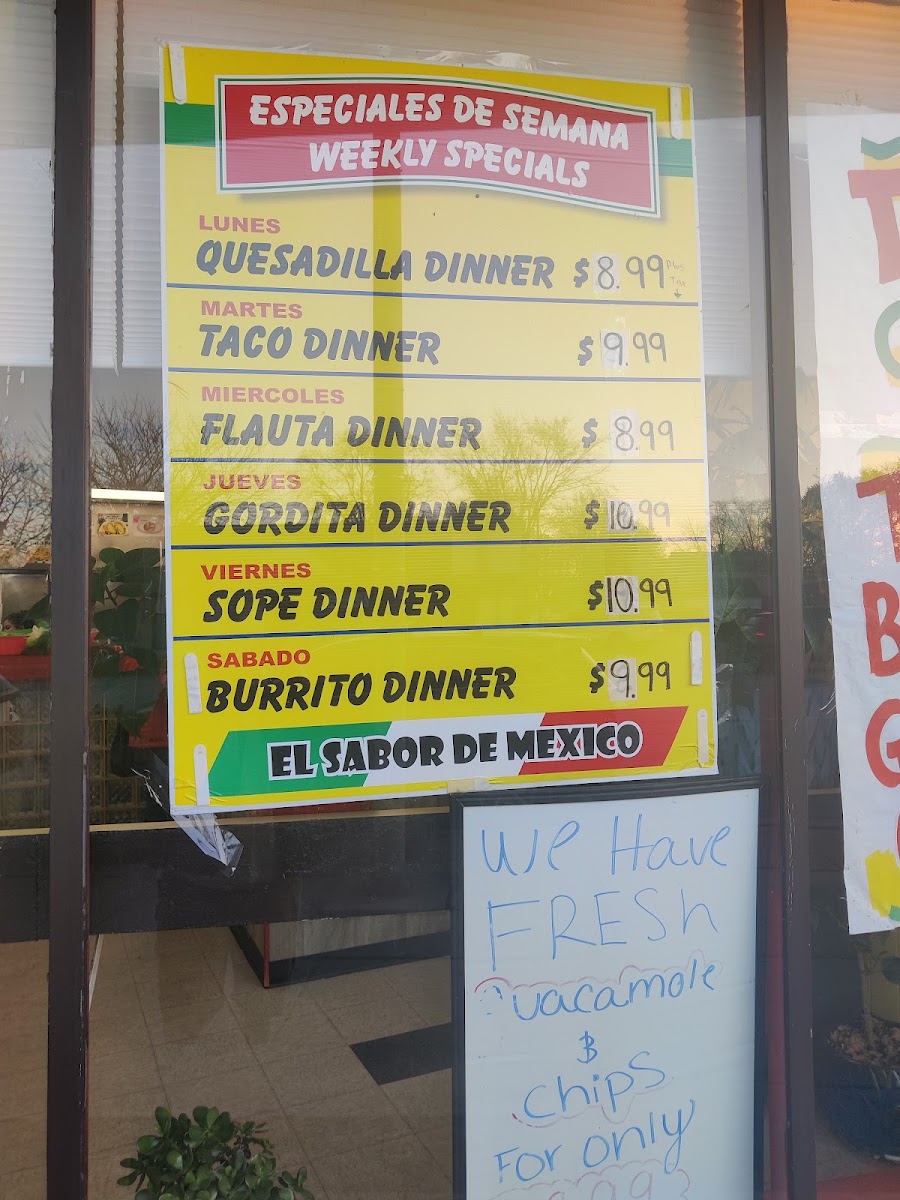 Fuerte Restaurant Menu 9