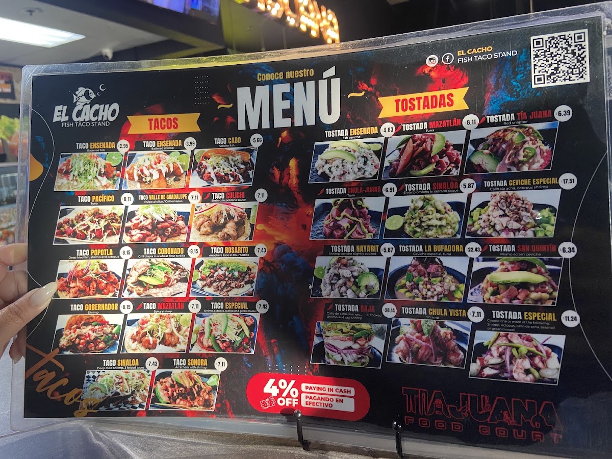 Tiajuana Food Court Menu 3