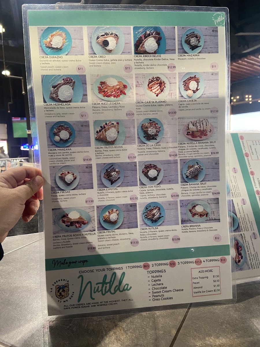 Tiajuana Food Court Menu 5