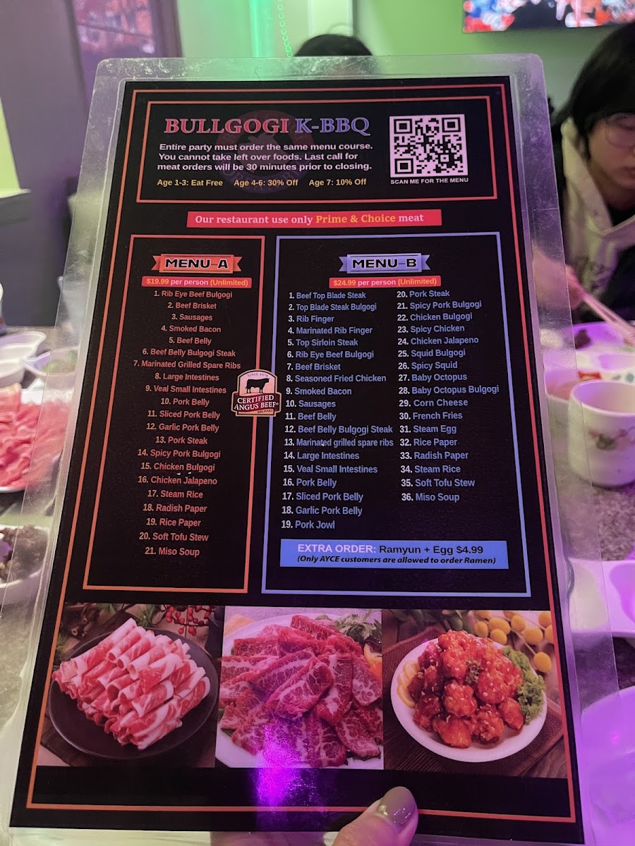 Bullgogi Korean BBQ Menu 7