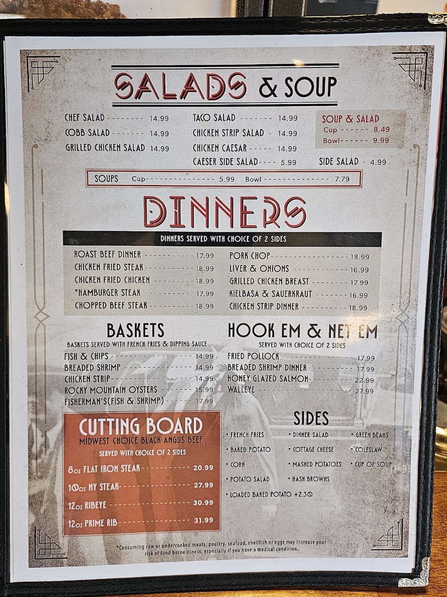 Capones | Bar and Grill Menu 3