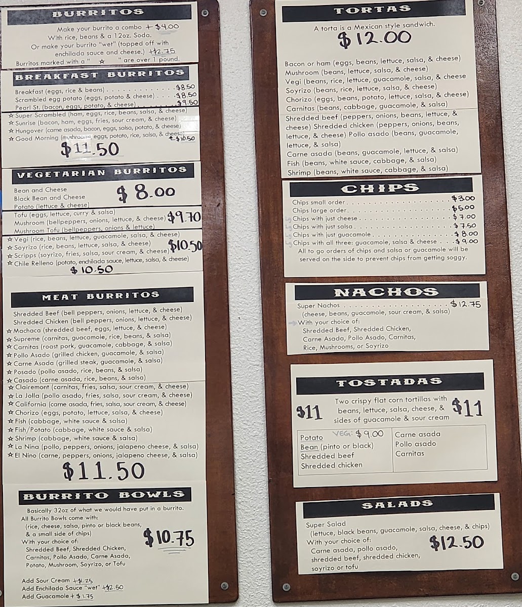 Don Carlos Taco Shop Menu 3