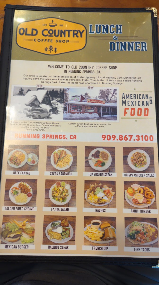 Old Country Coffee Shop Menu 4