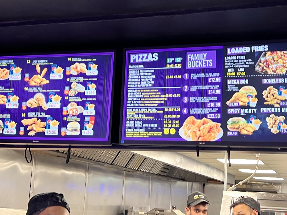 New York Krispy Fried Chicken Menu 1
