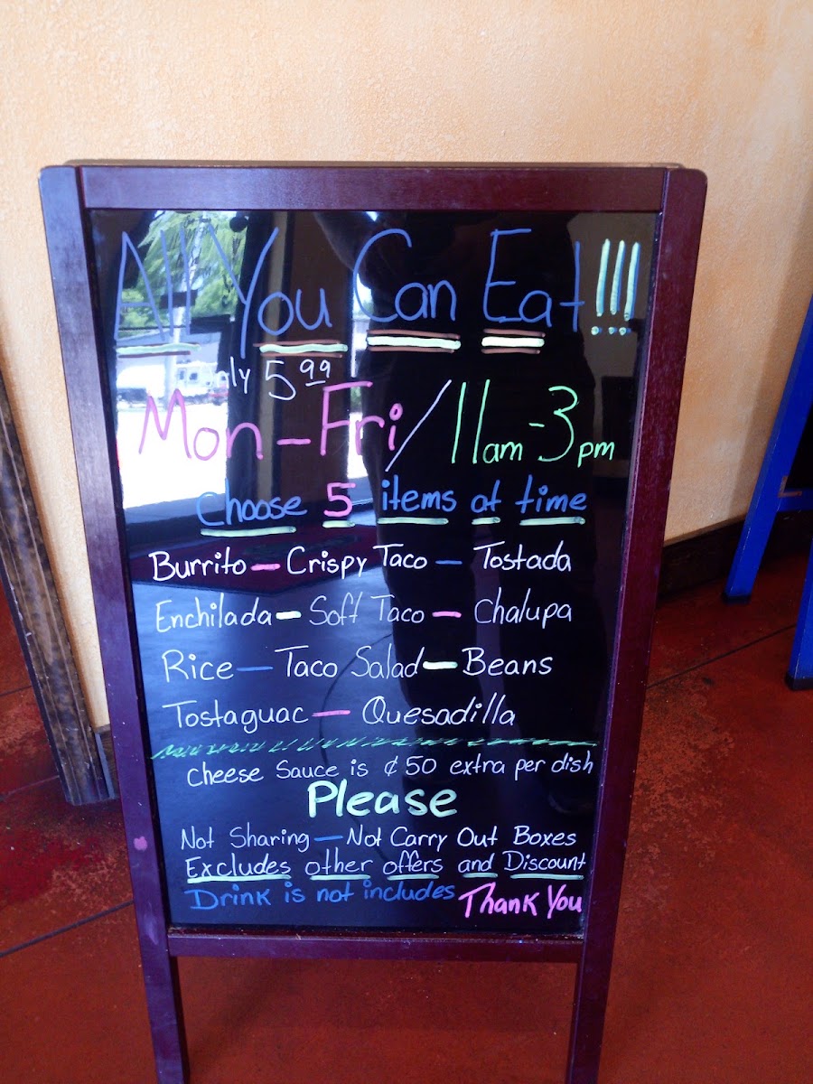 La Huerta Méxican Restaurant Menu 8