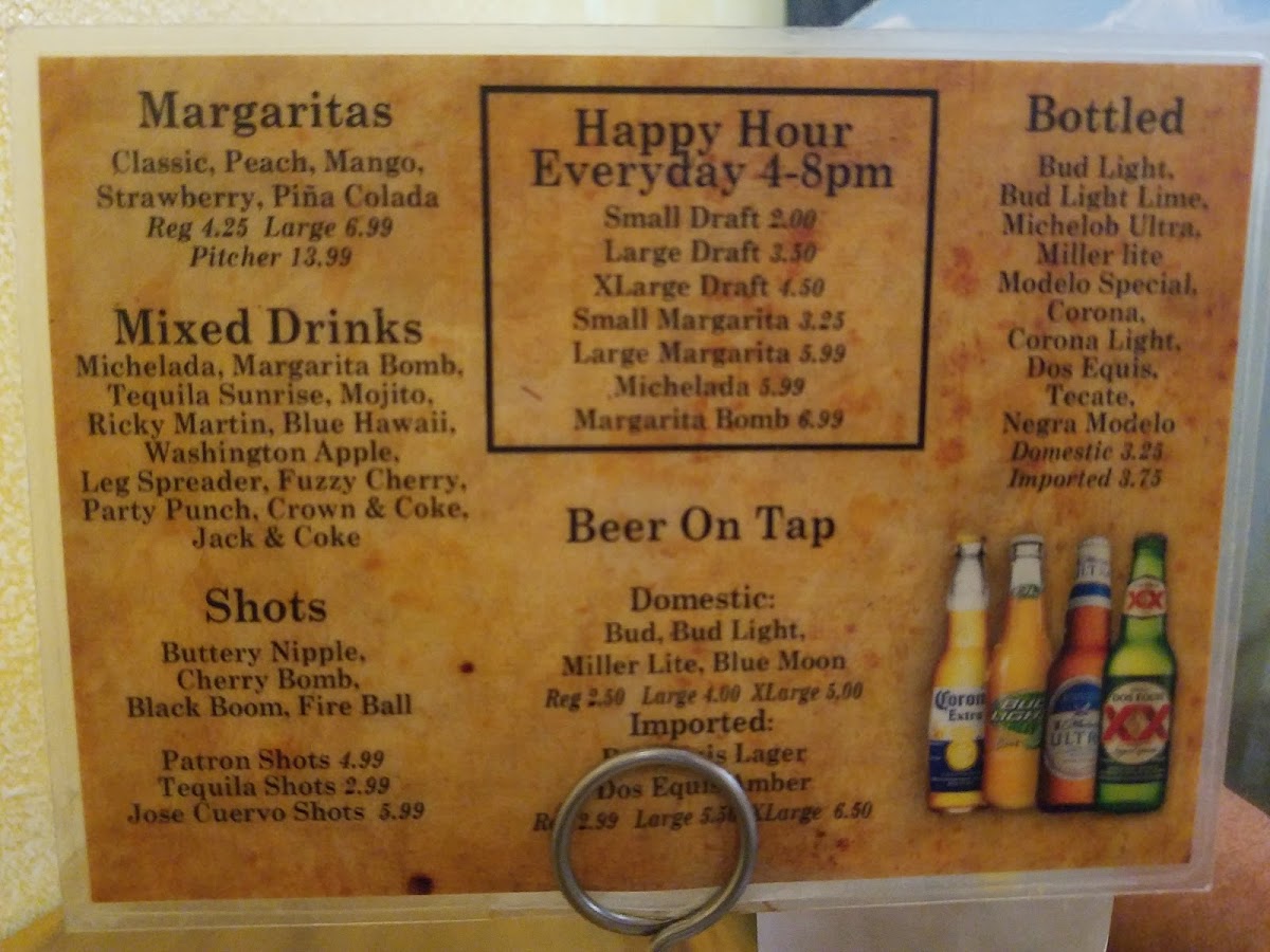La Huerta Méxican Restaurant Menu 9