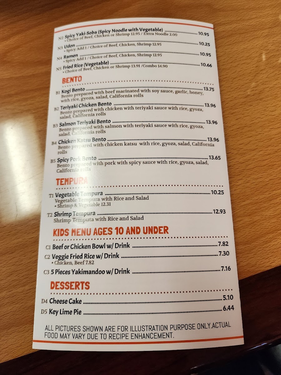 Kogibowl Sushi Bar Menu 3