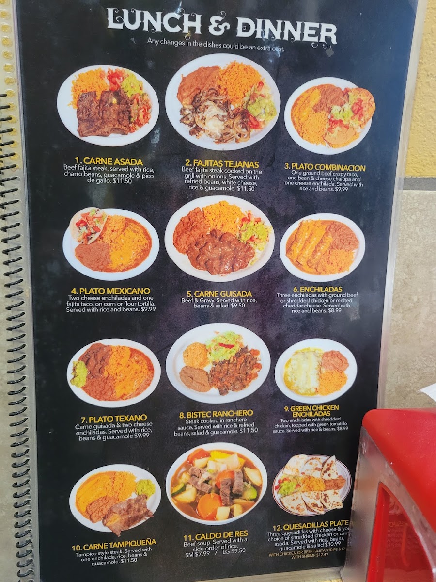 La Tapatia Restaurant Menu 5