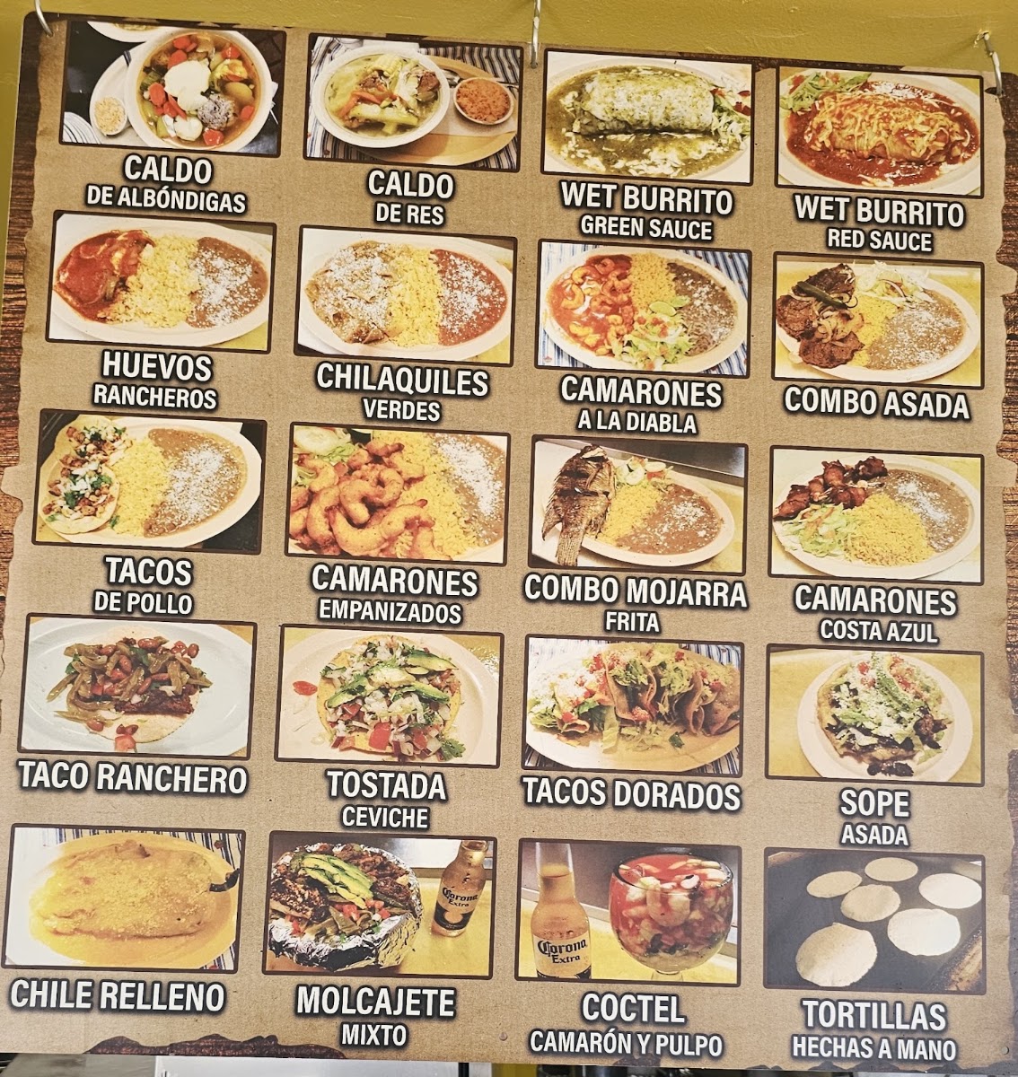 El Trigo Restaurant Menu 3