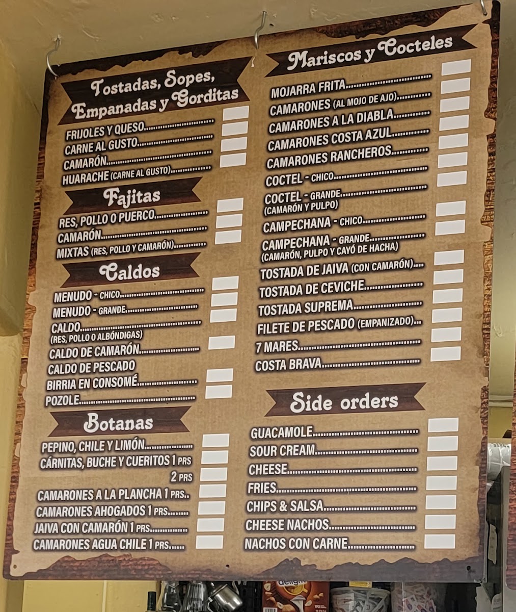 El Trigo Restaurant Menu 9