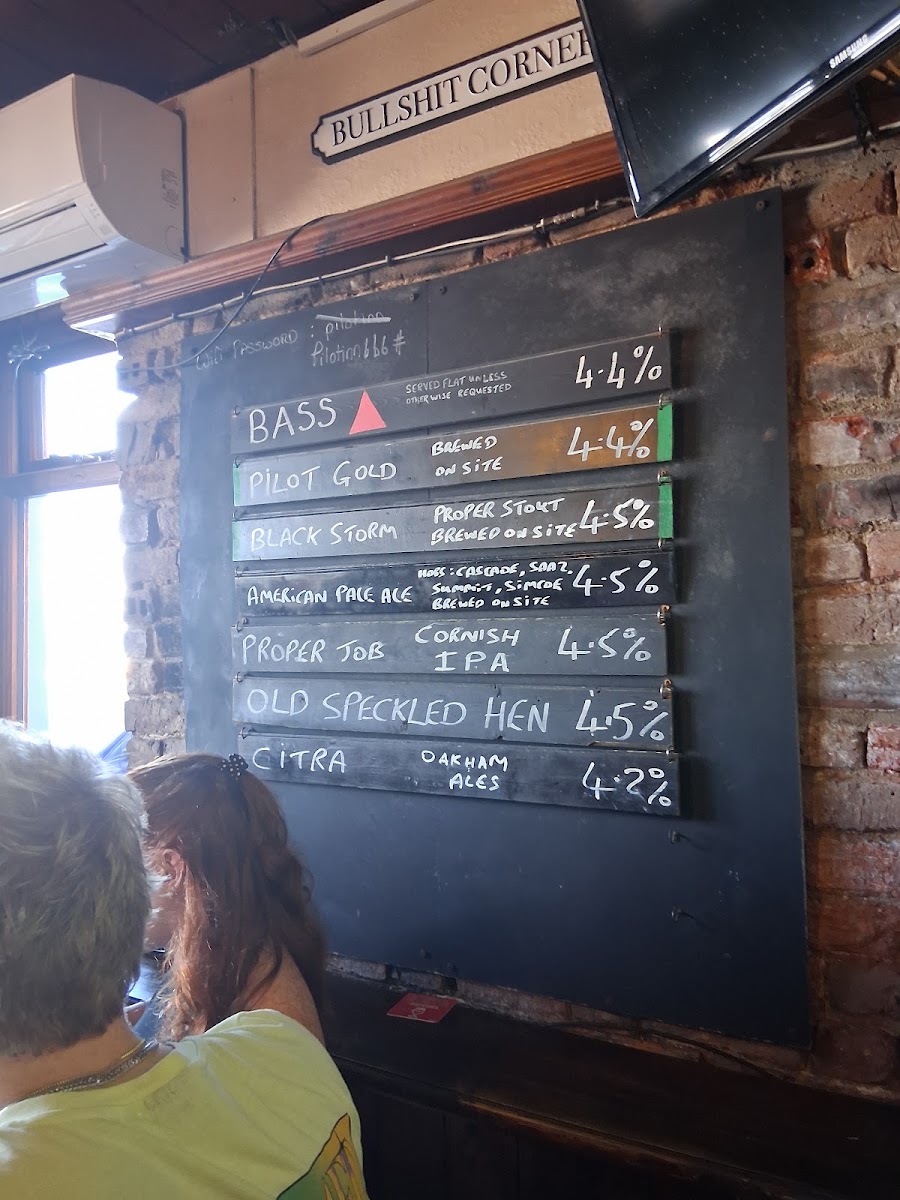 The Pilot of Mumbles Menu 1