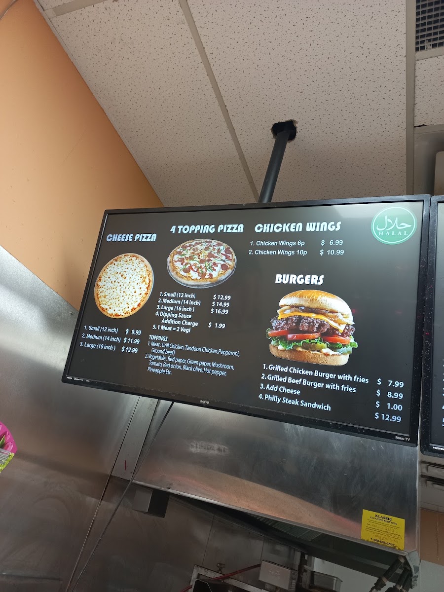 TAZIJ SHAWARMA AND PIZZA Menu 2
