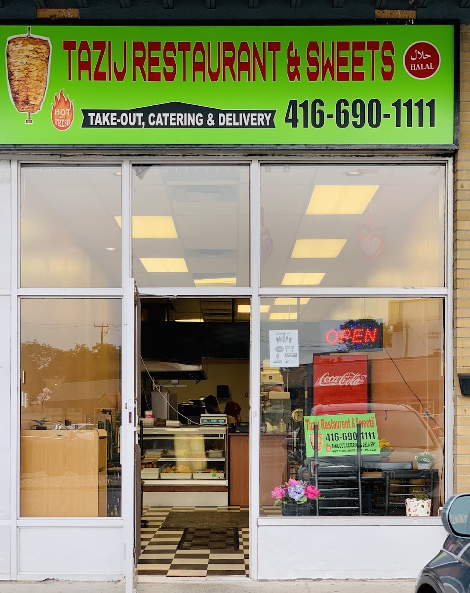 TAZIJ SHAWARMA AND PIZZA