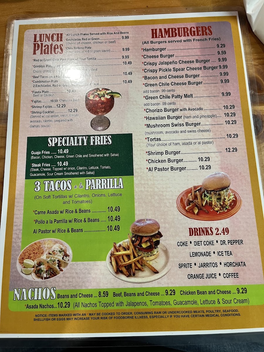 El Jacalito Restaurant Menu 10