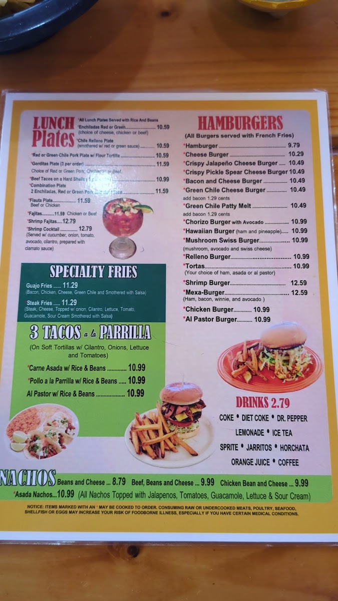 El Jacalito Restaurant Menu 4