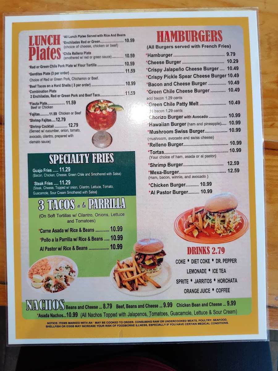 El Jacalito Restaurant Menu 8