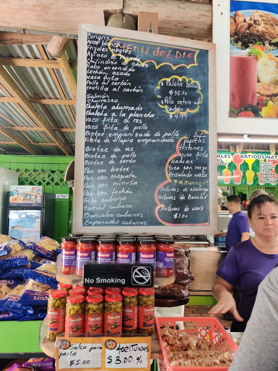 Reyes Juice Fruits & Nursery Menu 9