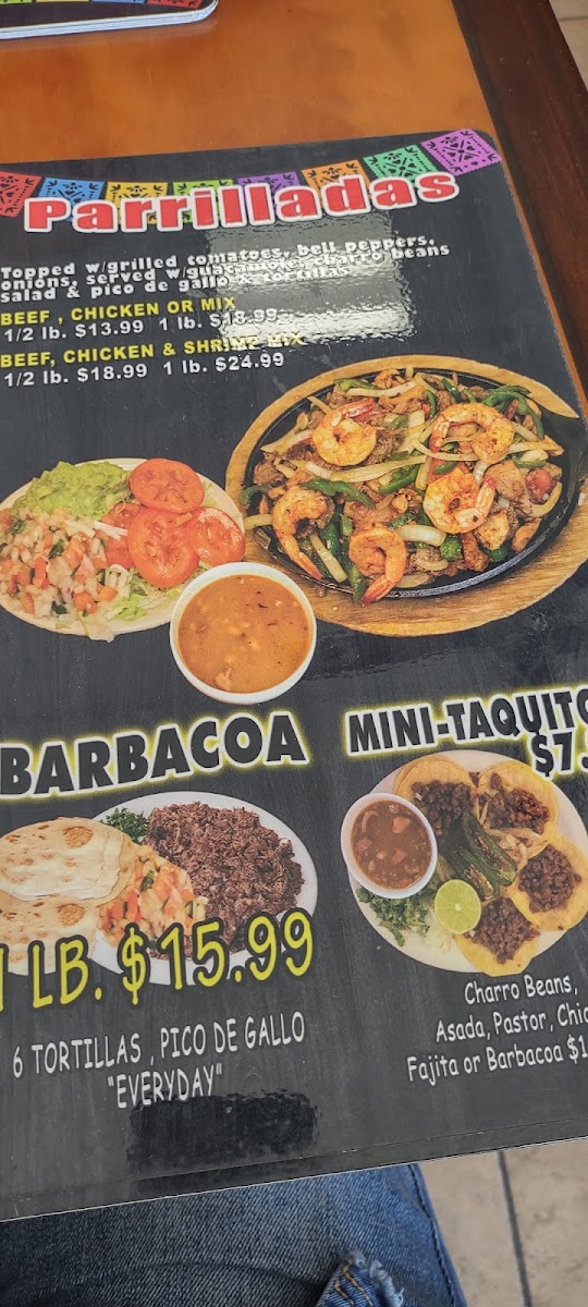 Las Tapatias De Jalisco Menu 10