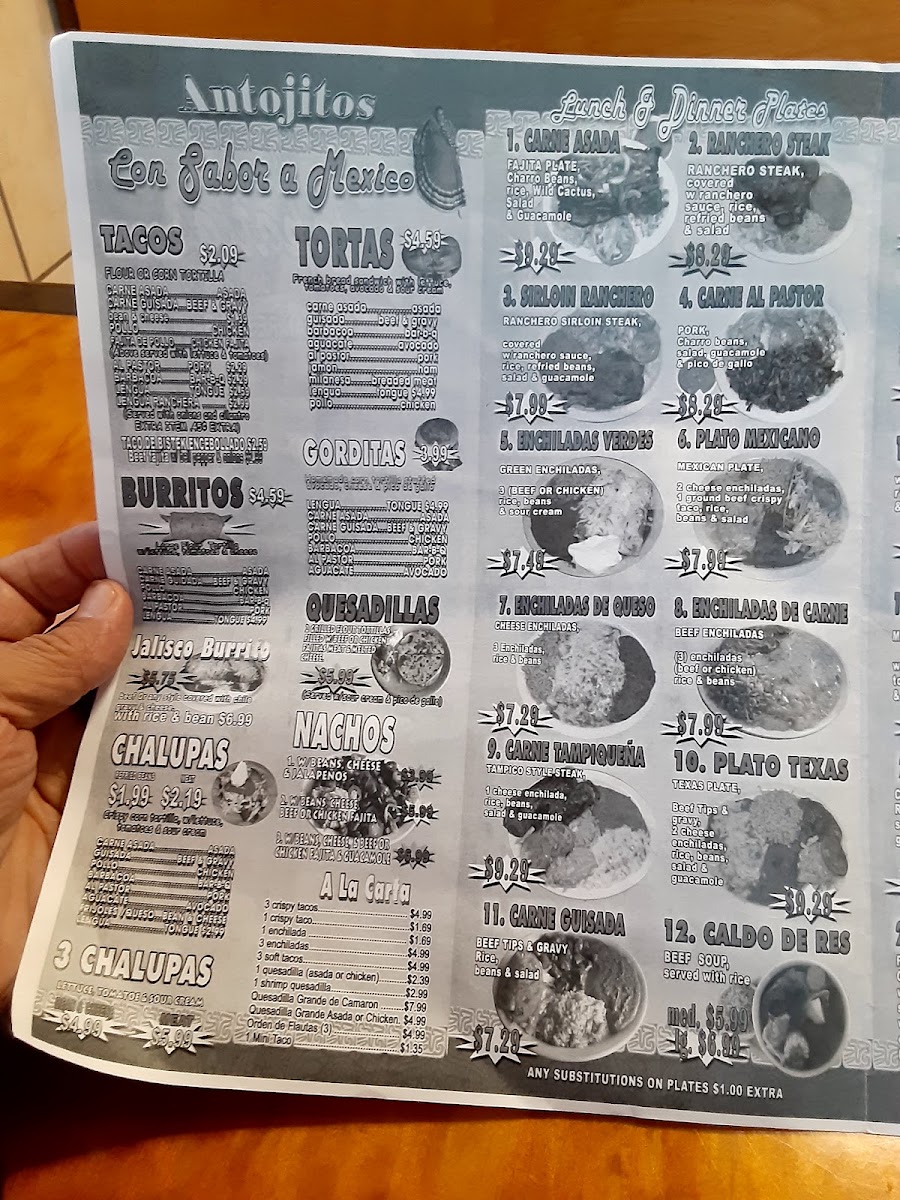 Las Tapatias De Jalisco Menu 4