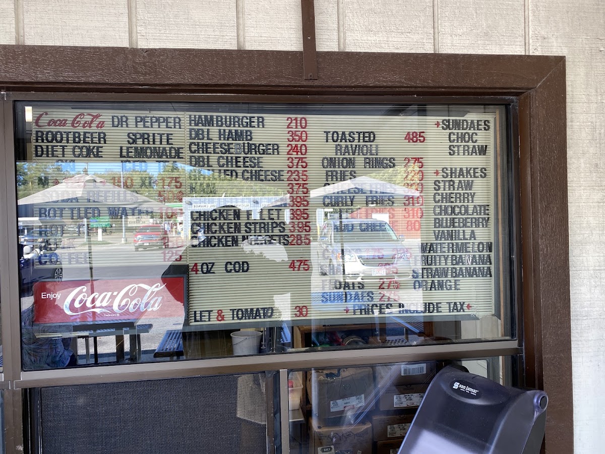 Wally's Drive-In Menu 10
