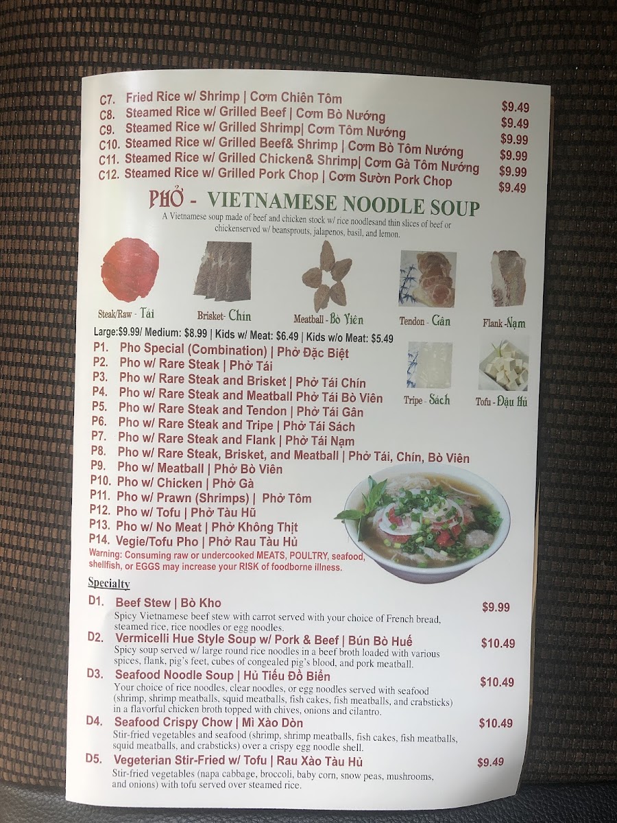 Pot Au Pho Mobile AL Menu 10