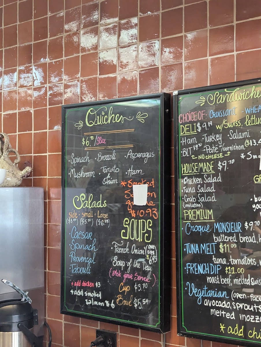 Croissant-Brioche bakery Menu 3