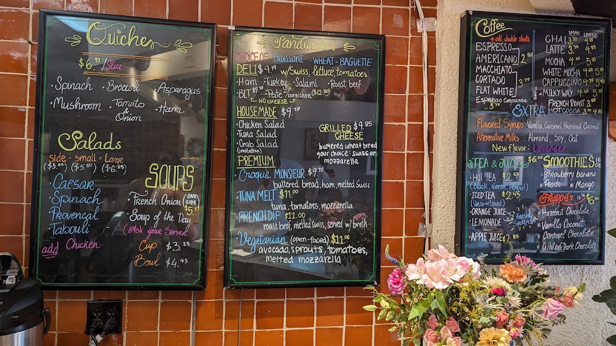 Croissant-Brioche bakery Menu 7
