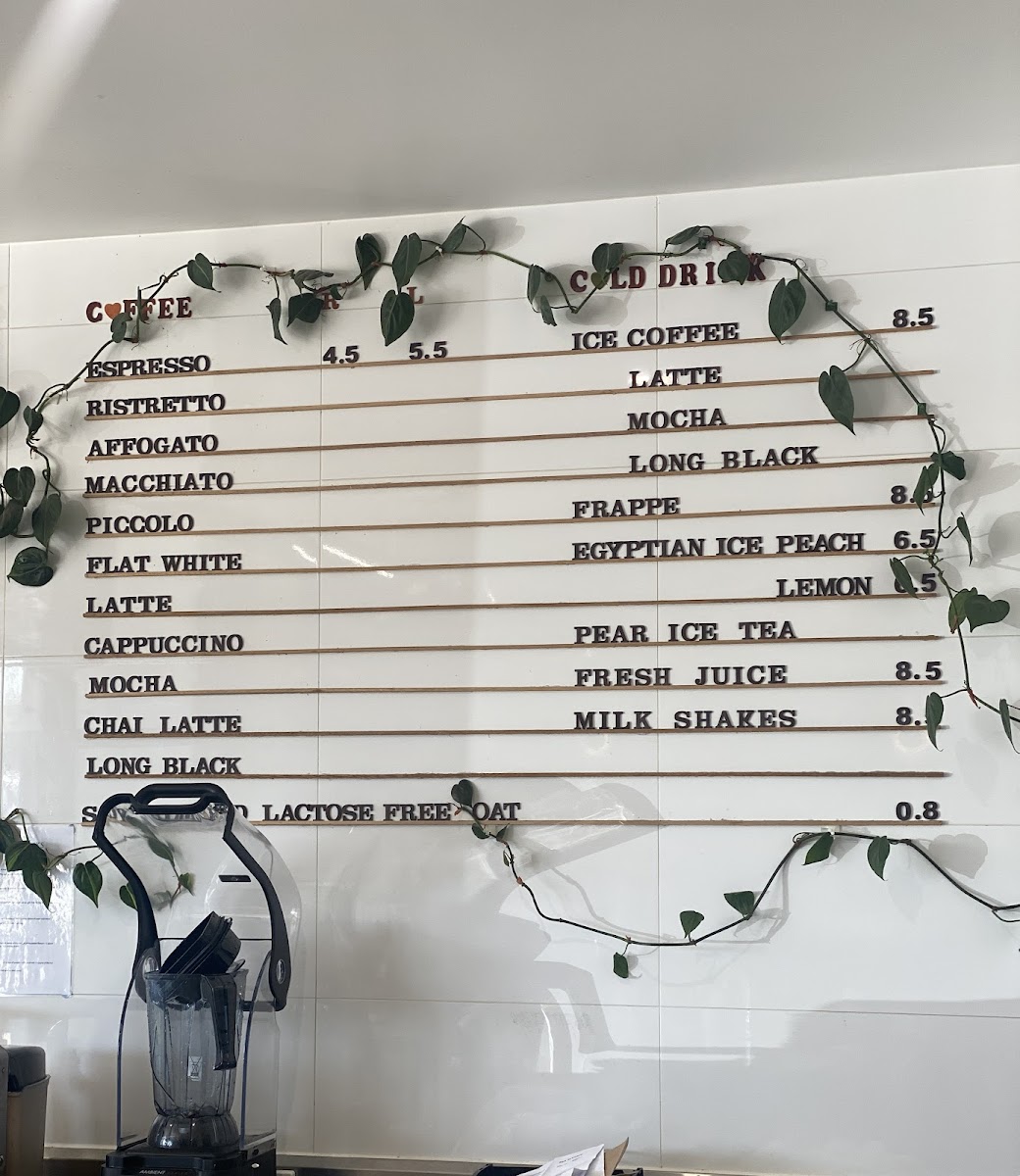 The Coffee Studio Rouse Hill Menu 8