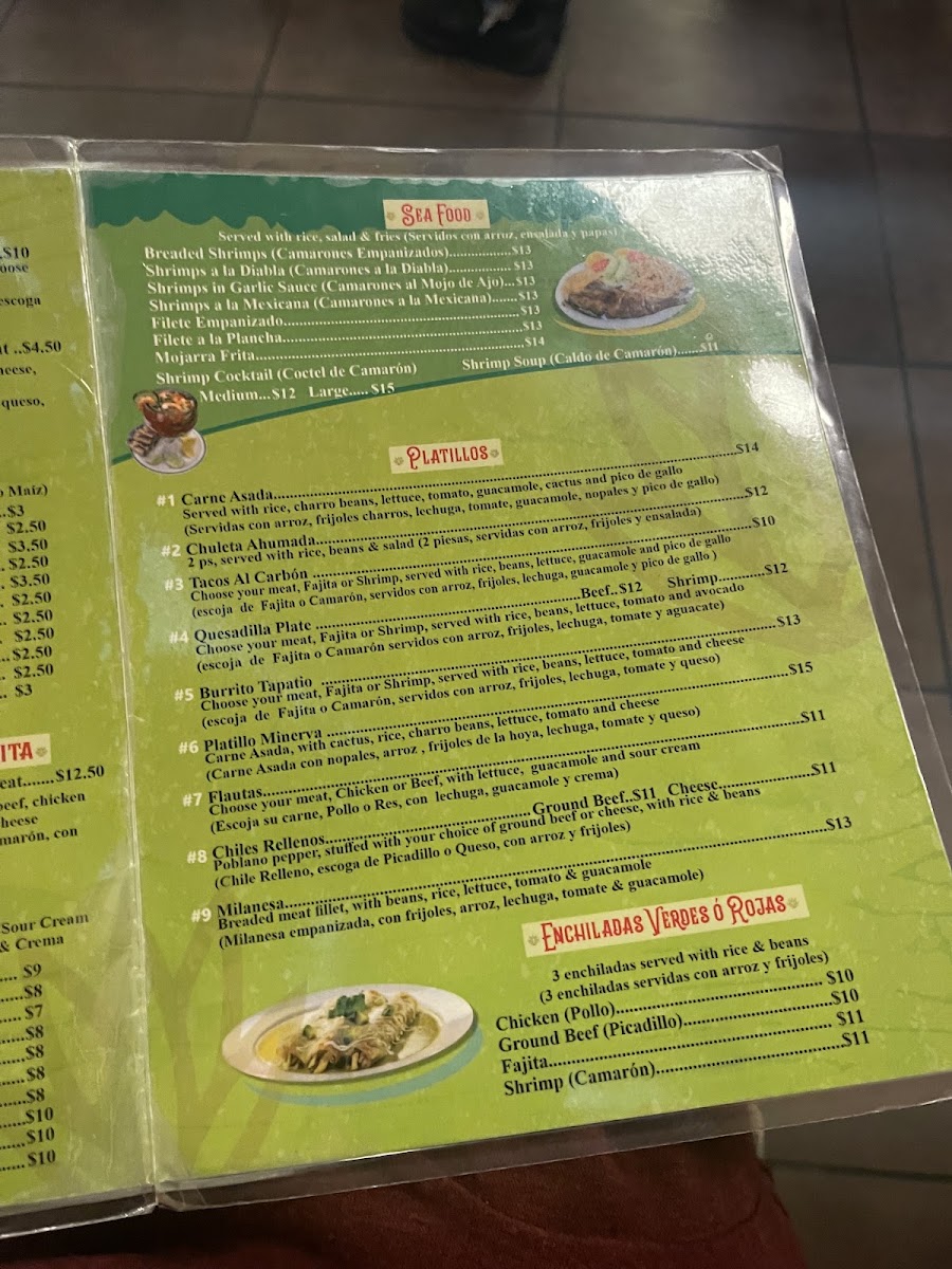Tacos La Perlita Menu 8