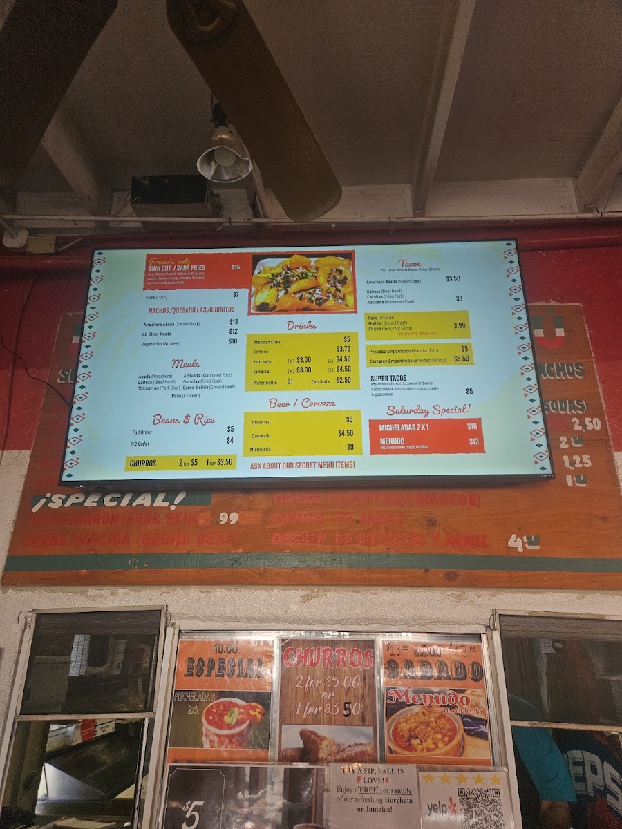 Don Tacha Taquería Menu 5