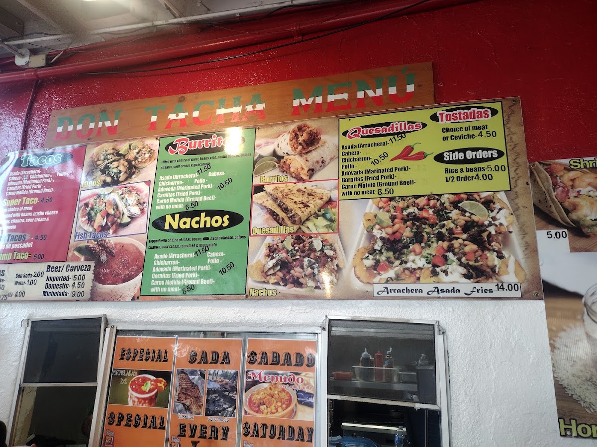 Don Tacha Taquería Menu 7