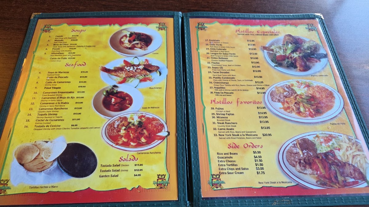 La Corona Taqueria Menu 3