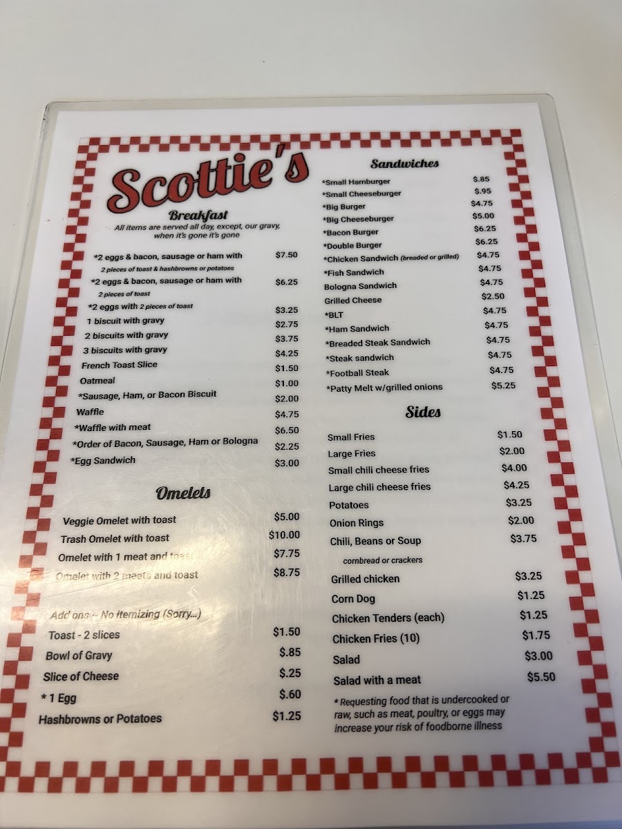 Scotties of Powell Menu 8