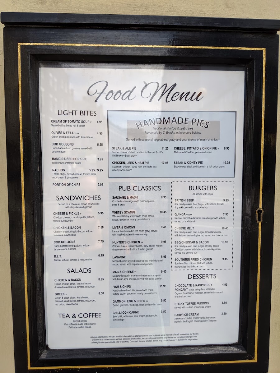 Angel In The Fields Menu 7