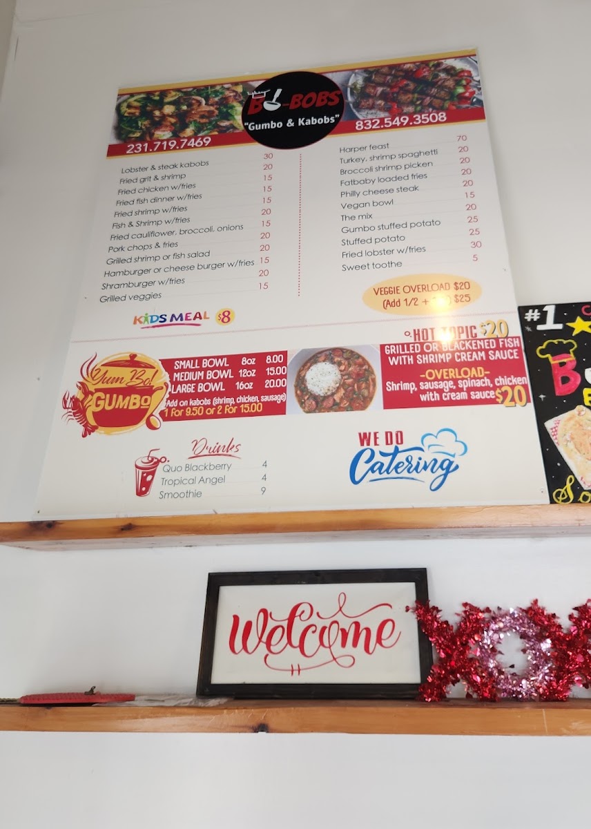Bo-bobs Menu 7