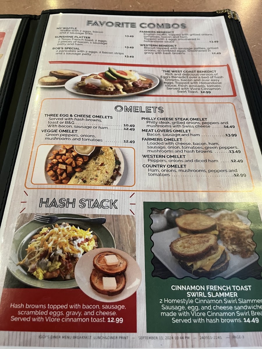 Iggy's Diner Menu 8