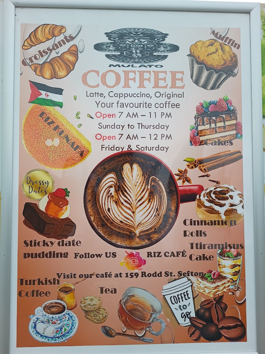 Riz Cafe Menu 3