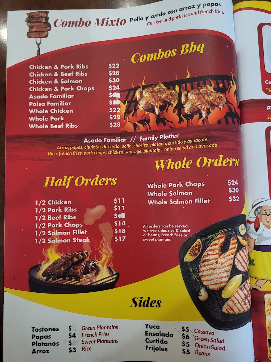 Mama Lola Menu 3