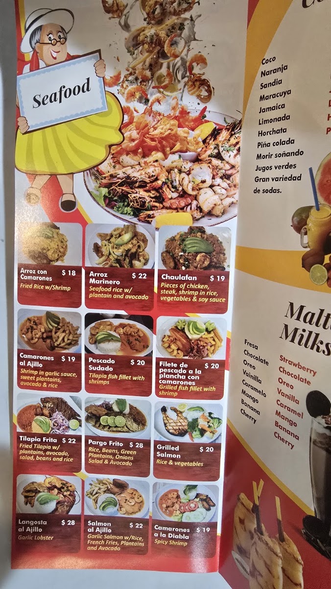 Mama Lola Menu 8