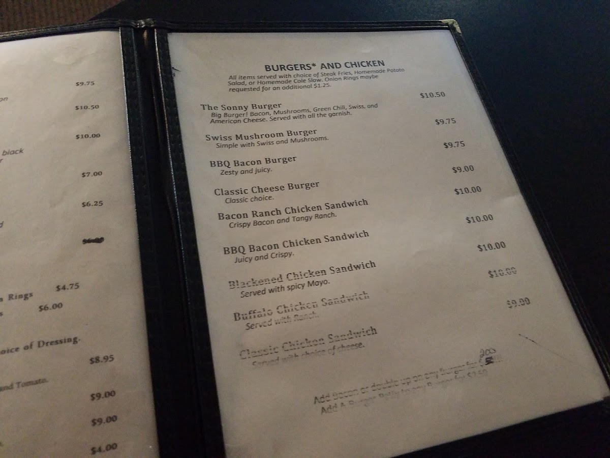 Matt's Place Menu 7