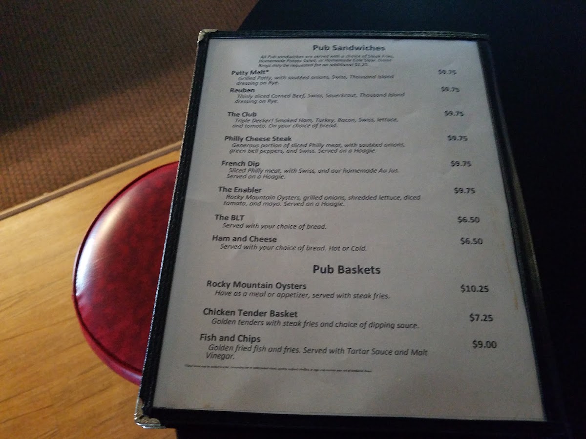 Matt's Place Menu 8