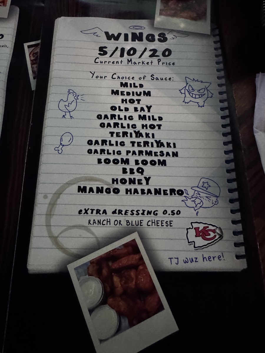 Keywest Bar Menu 2