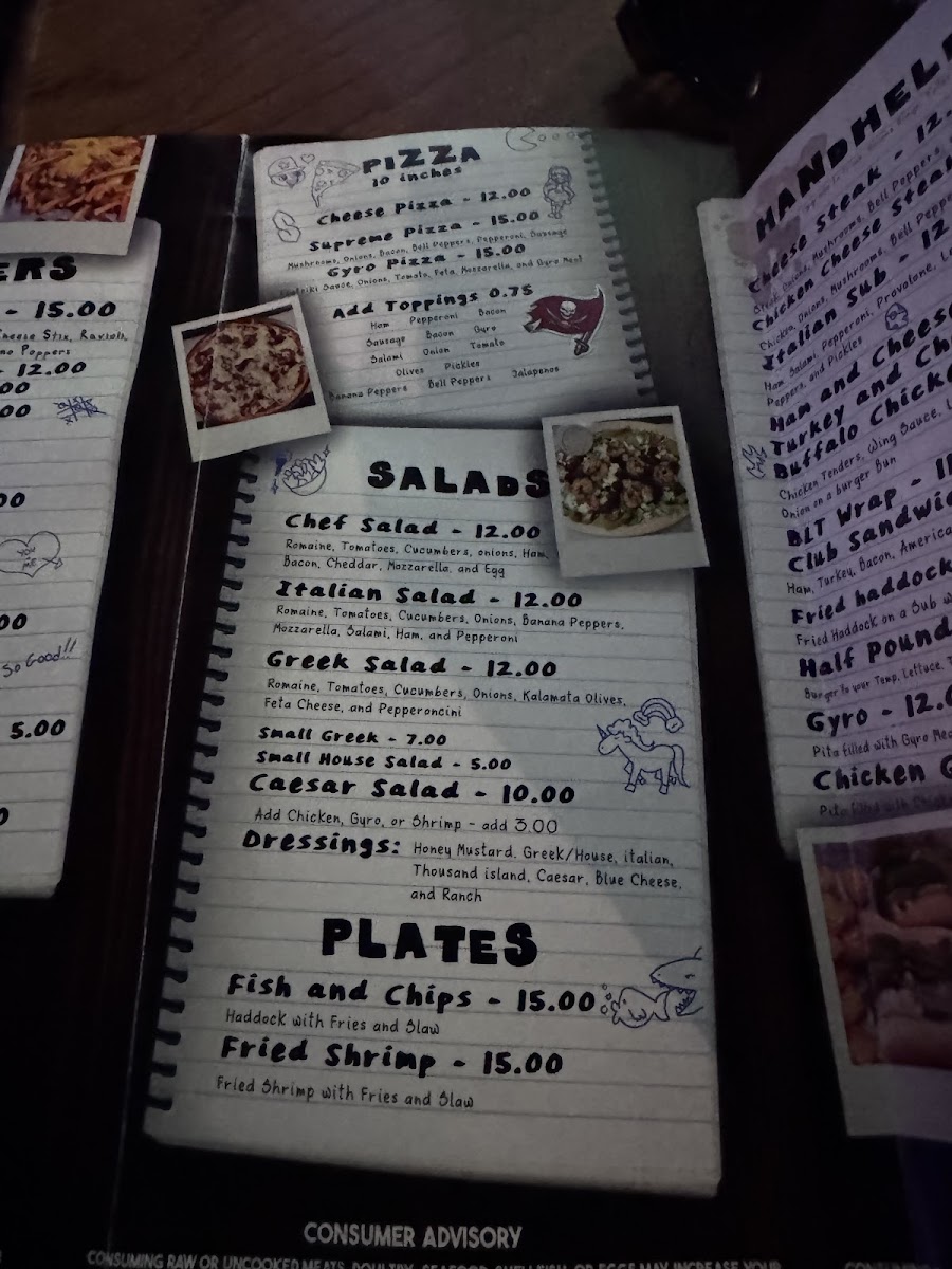 Keywest Bar Menu 5