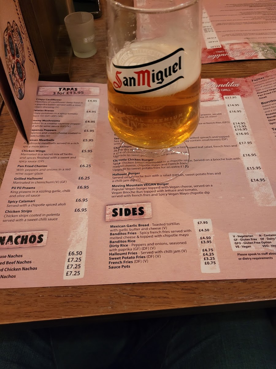 90 Boldmere Menu 4