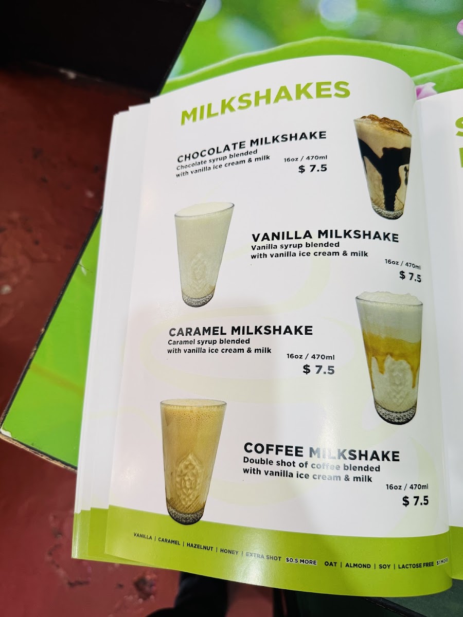 Chill Cafe Menu 1