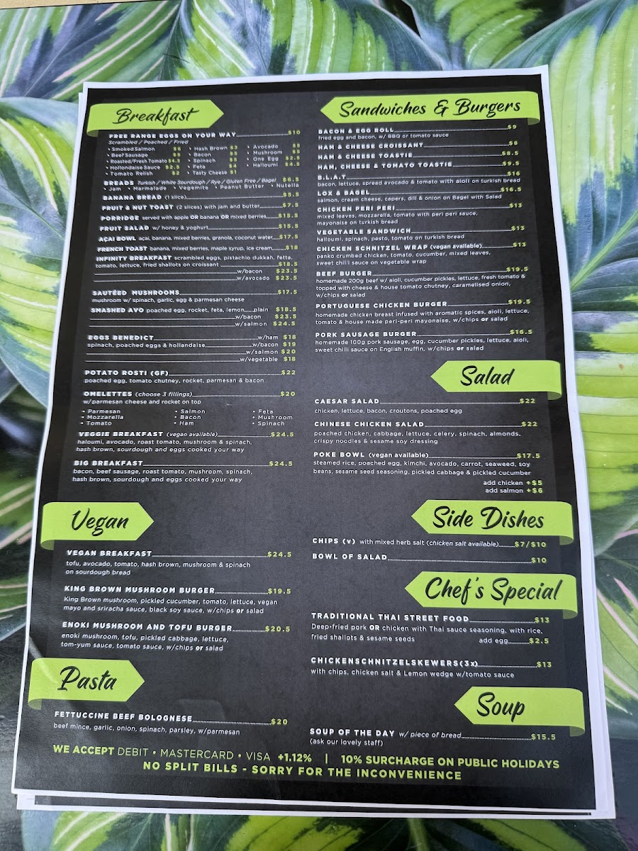 Chill Cafe Menu 3