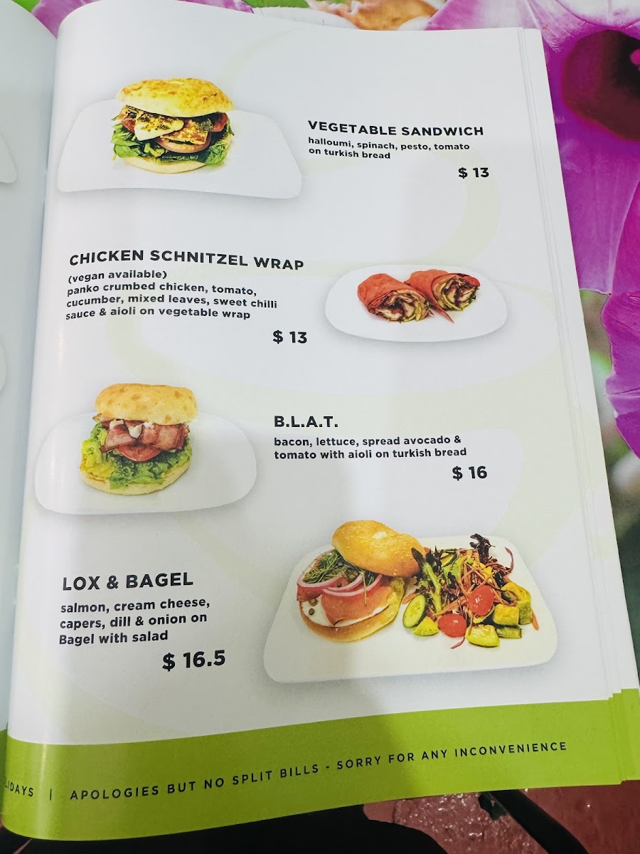 Chill Cafe Menu 4